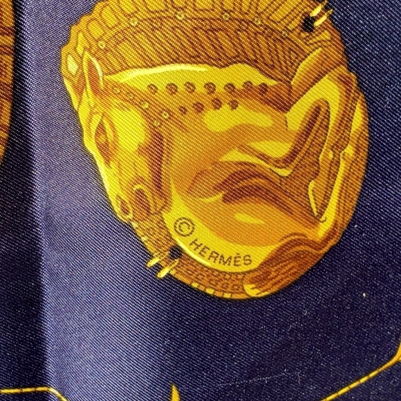 Hermes Ors Nomades By Annie‎ Faivre Scarf design - Picture 5 of 10